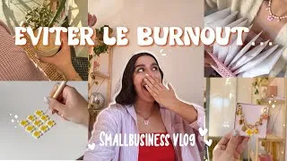 Miniature : Smallbusiness vlog 🌷 Record de commandes & gérer sa vie pro/perso ! Quelques jours avec moi