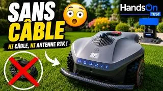 Miniature : J'ai testé un robot tondeuse... sans câble, grâce au 3D LiDAR ! | HOOKII Neomow X