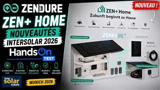 Miniature : Zendure ZEN+ HOME : toutes les nouveautés Intersolar 2026 | SolarFlow 4000 Mix, PowerHub & IA