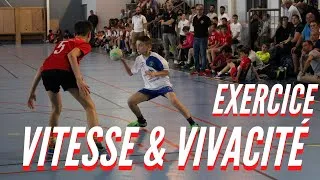 Miniature : Exercice de VITESSE & VIVACITÉ spécifique au HANDBALL !