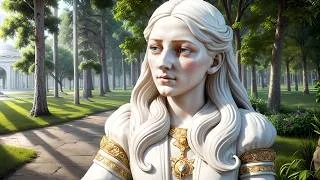 Miniature : Deux romans ou La statue aux yeux bleus