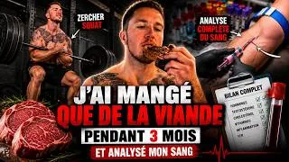 Miniature : #6 J'ai mangé que de la viande pendant 3 mois et analysé mon sang — bilan complet
