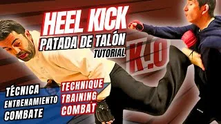 Miniature : COMO hacer una PATADA de TALÓN. TUTORIAL PATADAS de Taekwondo, Karate, Kickboxing, MMA. TUIT CHAGUI.