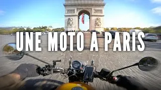 Miniature : FRANCHEMENT UNE BELLE VILLE NON ? - Paris à moto - Motovlog