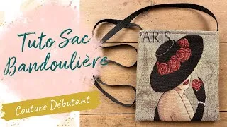Miniature : Tuto sac bandouliere I Couture facile pour débutant