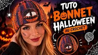 Miniature : Bonnet MONSTRE #tutocrochet #crochet #halloween
