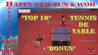 Miniature : 🏓⚡💫°°TOP 10 POINTS surhumains TENNIS de TABLE : Des COUPS venus d'ailleurs + BONUS pts amateurs°°💫⚡🏓