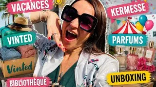 Miniature : VLOG DE VIE #47 : VACANCESSSSSSSSSSS ! ( parfums, Vinted, bibliothèque, UNBOXING…)