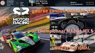 Miniature : PROJECT MOTOR R.- PS5 #10# CHAMP. RANKED MAZDA MX.5 manche2/4 - Mais c'est quoi leur setup sur Derby