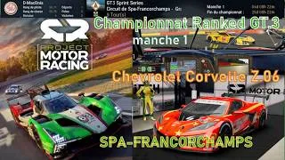 Miniature : PROJECT MOTOR R. - PS5 #9# CHAMP. RANKED GT.3  manche1/4 - Je passe un bon moment malgré le niveau !