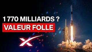 Miniature : SpaceX va valoir 1 770 milliards pour de vrai ?