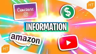 Miniature : 💬VIDÉO INFORMATION : (Concours Insta, prochaines vidéos, affilié Amazon...)💬