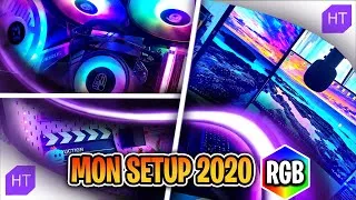 Miniature : 🌈MON SETUP 2020 FULL RGB / 3000€🌈 (C'EST UNE DINGUERIE)