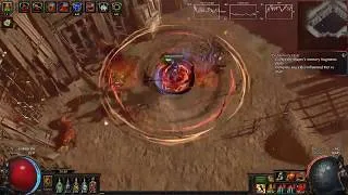 Miniature : [3.7-3.13] Path of Exile - Berserker Cyclone RT Axe Impale - Pit of the Chimera Map Demo (T16)