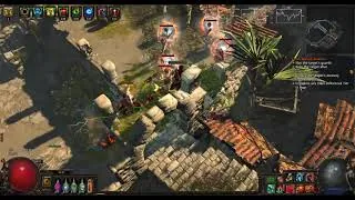Miniature : [3.4-3.6] Path of Exile - Champion Reave / Double Strike Crit Claw - Ghetto Map Demo (T13)