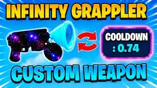Miniature : How To Make The Galaxy Grappler Infiny With Custom Weapon in Fortnite Creative/UEFN!
