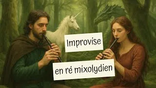 Miniature : La Méthode Ultime pour improviser en ré mixolydien sur une flûte irlandaise