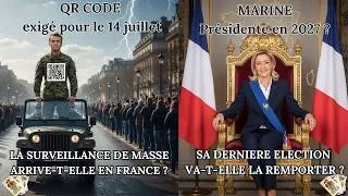 Miniature : voyance prédictions, le retour du QR CODE pour le 14 Juillet,  Marine sera-t-elle présidente ?
