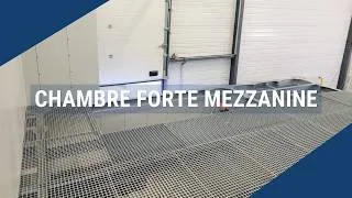 Miniature : Construction chambre forte mezzanine Hartmann Tresore