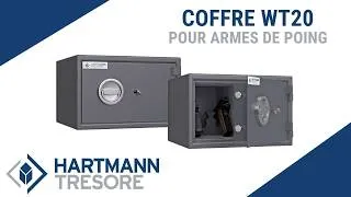 Miniature : Coffre pour armes de poing WT20 - HARTMANN TRESORE