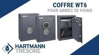 Miniature : Coffre pour armes de poing WT6 - HARTMANN TRESORE