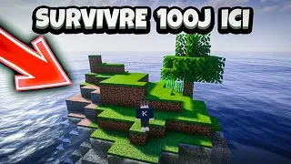 Miniature : SURVIVRE 100 JOURS SUR UNE ILE DESERTE SUR MINECRAFT 1.21 FR [Episode 1]