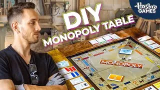 Miniature : Créer une table de jeu MONOPOLY grandeur nature à partir de RIEN 🎲🛠️