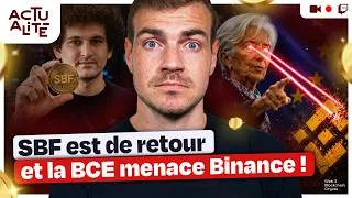 Miniature : Binance bientôt banni d'Europe et SBF lance une nouvelle crypto ? | Hasheur Live