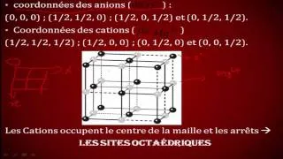 Miniature : Exercice Corrigé || Cristallochimie iso-type à NaCl || SMP S4