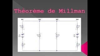 Miniature : Électrocinétique || Théorème de Millman ||Exemples d'applications (Facile à Comprendre ) #Darija