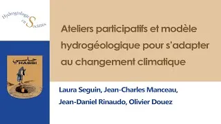 Miniature : Laura Seguin Ateliers participatifs, modèle hydrogéologique et changement climatique