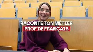 Miniature : Raconte ton métier - Prof de français