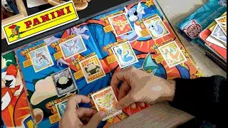 Miniature : 3 ALBUMS PANINI collectors - #pokemon #digimon #thesimpsons (découverte ASMR ?)