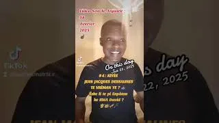 Miniature : Jean Jacques Dessalines , HAYTIEN 🤴🏾 ou RÉPUBLICAIN HAÏTIEN 🇭🇹  ?