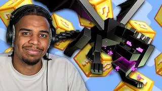 Miniature : JE FAIS ENFIN UNE RUN CORRECTE ?? (Minecraft Lucky Blocks #6)