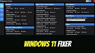 Miniature : Windows 11 Fixer : L'outil ultime pour personnaliser et optimiser votre Windows 11