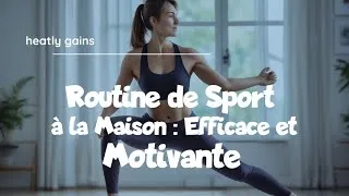 Miniature : Routine de Sport à la Maison : Efficace et Motivante 💪🏠