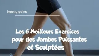 Miniature : Les 6 Meilleurs Exercices pour des Jambes Puissantes et Sculptées 💪🦵