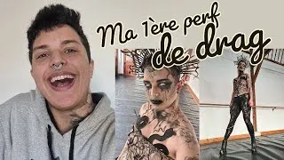 Miniature : JE ME LANCE DANS LE DRAG - Préparez avec moi ma performance de dragqueer (makeup, son, danse, tout💛)