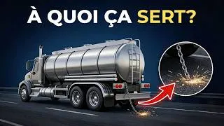 Miniature : Pourquoi les Camions-Citernes Traînent-ils des Chaînes sur le Sol ?
