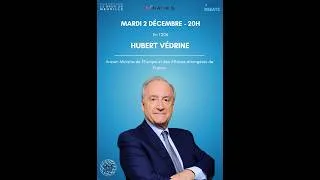 Miniature : HEC Débats reçoit Hubert Védrine