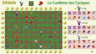 Miniature : Démonstration du Jeu Dédale avec deux joueurs ordinateurs