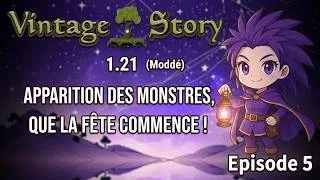 Miniature : Let's play Vintage Story 1.21 Apparition de monstres E5 #survie