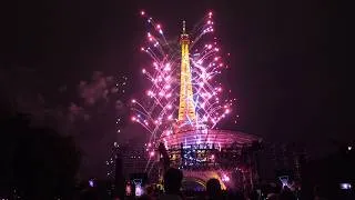 Miniature : July 13, 2026, Bastille Day fireworks at the Eiffel Tower, Paris - Feu d'artifice 13 juillet 2026