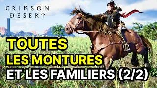 Miniature : 2/2 TOUTES les montures et familiers de Crimson Desert