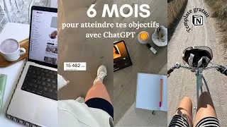 Miniature : Atteindre ses objectifs 2025 en 6 Mois avec ChatGPT & Notion ✨
