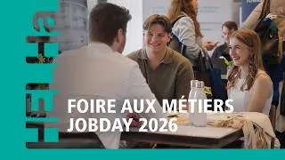 Miniature : JOBday 2026 : plus de 500 étudiant·e·s de la HELHa prêt·e·s à entrer dans la vie active !