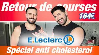 Miniature : 🛒 RETOUR DE COURSES LECLERC #53 | Spécial Anti-Cholestérol pour Robin 💊🥦
