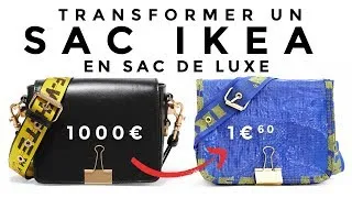 Miniature : COUDRE UN SAC À PARTIR D'UN CABAS IKEA !