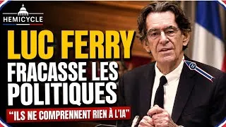 Miniature : Luc Ferry : « On nage en plein délire » face au Prix Nobel